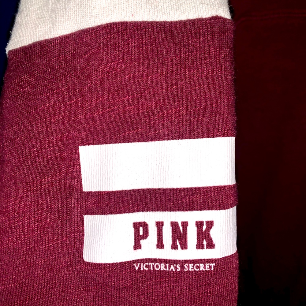 Maroon long sleeve shirt! (Pink)
